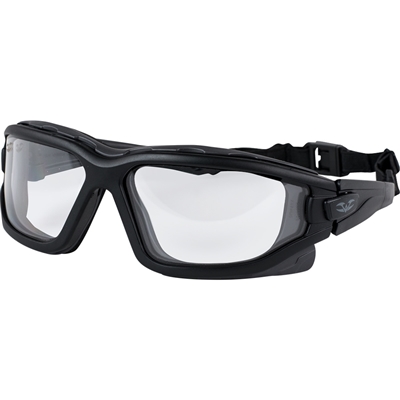Valken V-Tac Zulu Airsoft Goggles - Regular Fit - Clear