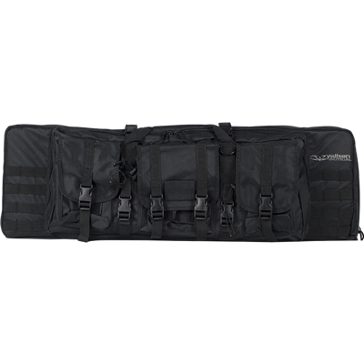 Valken Tactical 36" Double Rifle Tactical Gun Case - Black