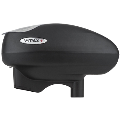 Valken V-Max Plus Electronic Paintball Hopper - Black