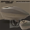 A Virtue Spire IR2 electronic paintball hopper.