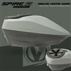 A Virtue Spire IR2 electronic paintball hopper.
