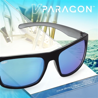 Virtue V-Paragon Sunglasses - Polished Ice Black