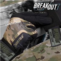 Virtue Breakout Rip-Stop Full Finger Gloves - Camo  - 2XL