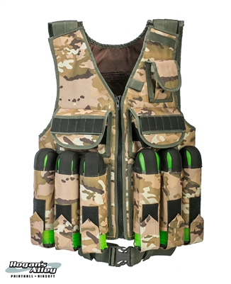 ZAF Industries Paintball Vest - Khaki