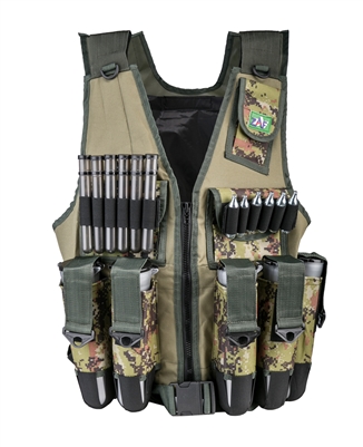 ZAF Industries Paintball Vest - Digital Camo