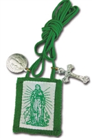 Immaculate Heart of Mary Green Scapular 1012