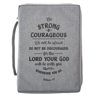 Be Strong and Courageous Bible Cover BBM662