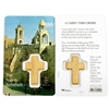 I Carry This Cross Holy Card with Medal 10-035