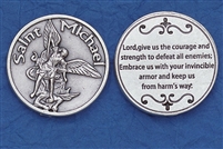 Saint Michael Pocket Token (Coin) 171-25-0033-P