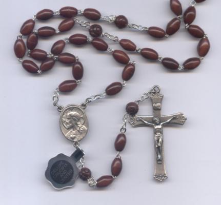 Handmade Deluxe Coco Bead Rosary