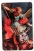 Saint Michael Laminated with Medal Holy Card