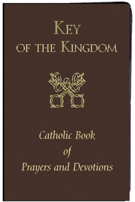 Brown Key of the Kingdom Large Print Edition 2590-BN