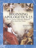 Beginning Apologetics 2.5 by Fr. Frank Chacon - Softcover book, 40 pp.