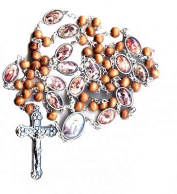 The Stations of the Cross Chaplet Rosary with Case and Booklet