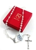 Crystal Bead Rosary (#R7CR)