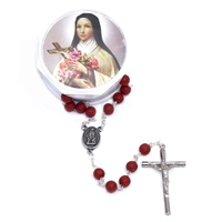 Saint Therese Rose Petal Rosary