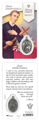 Healing Saints:  Saint Gerard Majella Holy Card