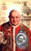 St. Pope John XXIII Holy Card with Medal