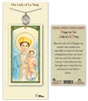 Our Lady of La Vang Pewter Medal with Holy Card PC8115PW