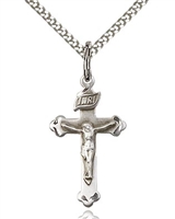 Sterling Silver Crucifix Pendant 0669SS/18S
