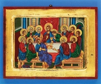 Last Supper Gold Leaf Icon 136-60-1960