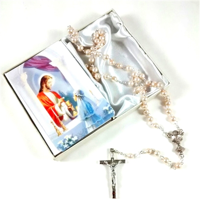 First Communion Rosary Girl Set 4814115