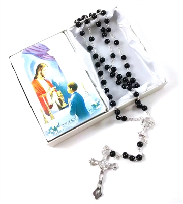 First Communion Rosary Boy Set 4814101
