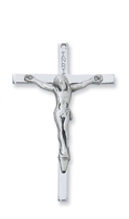 Sterling Silver Crucifix with 24inch Chain L6026S