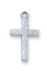 Sterling Silver Tiny Cross L8001