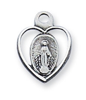 Sterling Silver Miraculous Medal LMH