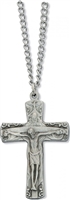 Trinity Cross Necklace with Prayer Card