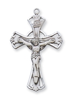 Sterling Silver Crucifix L8030