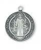 Sterling Silver St. Benedict Medal L434