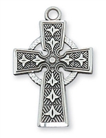 Sterling Silver Celtic Cross L8083