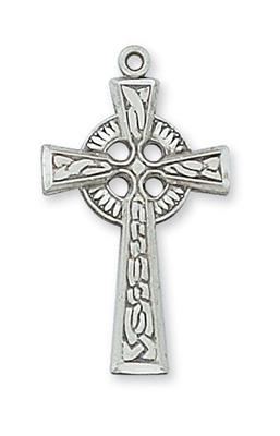 Sterling Silver Celtic Cross L9038