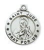 Sterling Silver St. Jude Pendent L600JU
