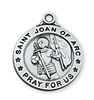 Sterling Silver St. Joan of Arc Pendant L600JOA