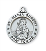 Sterling Silver St. Maria Goretti Pendant L700MG