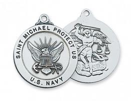 St Michael Navy Medal L650NY