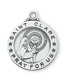 Sterling Silver St. Clare Pendent L700CL