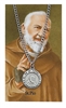 St. Pio Pendant and Prayer Card Set