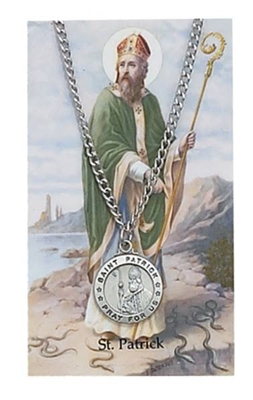 St. Patrick Medal and Prayer Card Set