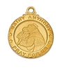 Gold over Sterling Silver St. Anthony Pendent J700AN