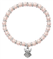 Pink Pearl Baby Bracelet B1016C