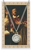 St. Charles Borromeo Medal and Prayer Card SET PSD600CR