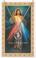 DIVINE MERCY PRAYER CARD PSD728