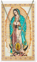 O.L. GUADALUPE CARD & MEDAL PSD738