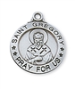 Sterling Silver St. Gregory Pendant L600GY
