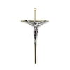 10inch GOLD CROSS WITH SILVER CORPSE CX2301XF