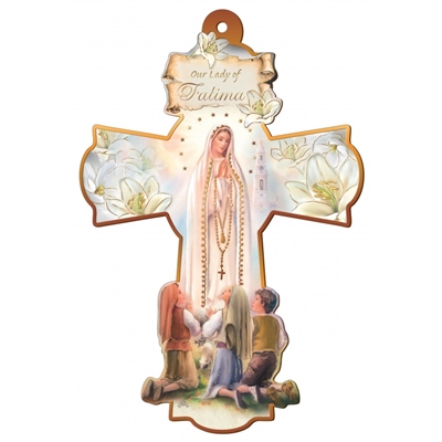 Our Lady of Fatima Wall Cross CX54FA2